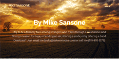 Desktop Screenshot of mikesansone.com
